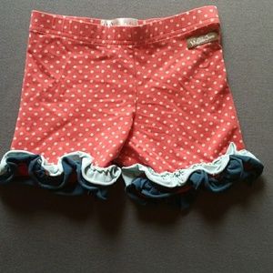Matilda Jane Life Saver Red/Blue/Dots Shorties